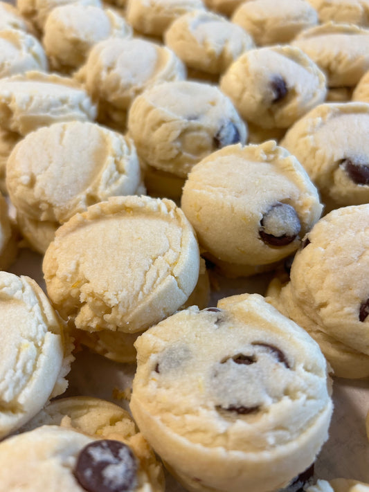 Ross and Rachel - chocolate chip shorty